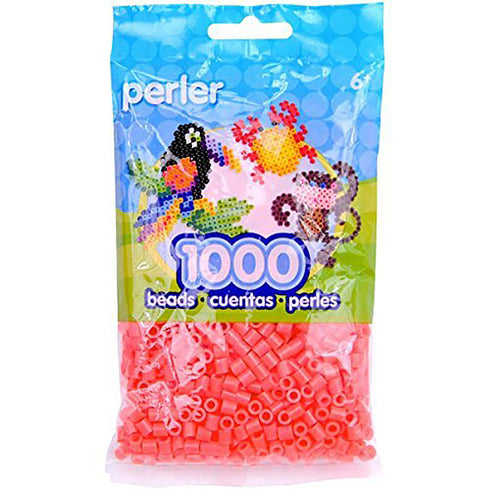 **Hot Coral Perler Fuse Beads